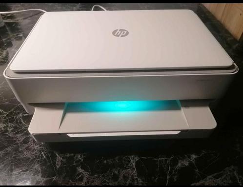 HP Envy 6032e printer, Computers en Software, Printers, Gebruikt, All-in-one, Kleur printen, Kopieren, Scannen, Zwart-en-wit printen