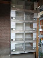 Kweekstelling, Dieren en Toebehoren, Vogels | Hokken en Kooien, Ophalen, Zo goed als nieuw, Hout, Broedkooi of Kweekkooi