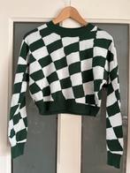 Hollister Trui Groen/Wit XS, Kleding | Dames, Ophalen of Verzenden, Gedragen, Maat 34 (XS) of kleiner, Groen