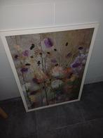 Poster painterly flowers  in lijst 70x100 cm, Ophalen, Nieuw, Foto of Poster, 75 cm of meer