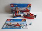 Lego City 60213 Brand Aan De Kade uit 2019, Ophalen of Verzenden, Zo goed als nieuw, Complete set, Lego