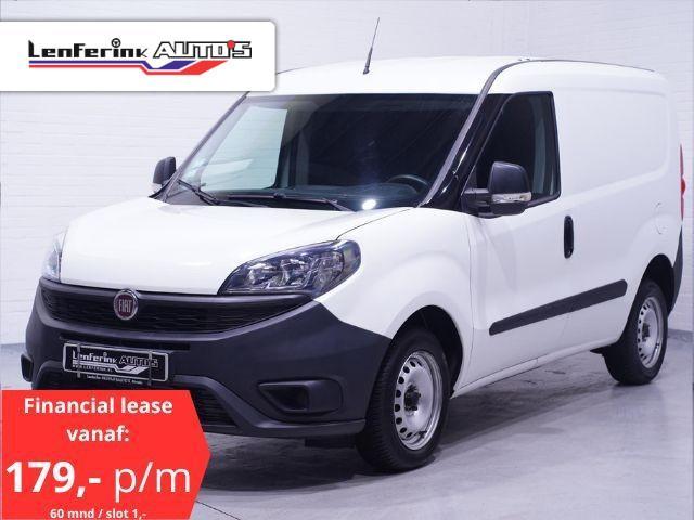 Fiat Doblo 1.3 Mjet 95 pk L1H1 Airco, 3-Zits, Bluetooth Laad, Auto's, Bestelauto's, Bedrijf, Te koop, ABS, Airconditioning, Centrale vergrendeling