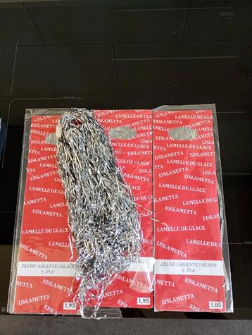 Theelood versiering zilver voor kerstboom beschikbaar voor biedingen