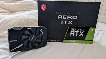 MSI GeForce RTX 3060 AERO ITX 12G beschikbaar voor biedingen