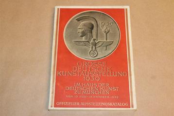 Zeldzame kunstcatalogus Nazi kunst Hitler - 1939 !! beschikbaar voor biedingen
