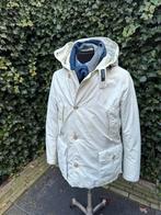 Woolrich parka.     L, Ophalen of Verzenden, Zo goed als nieuw, Wit