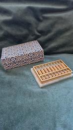 Abacus met Doos, Antiek en Kunst, Ophalen of Verzenden