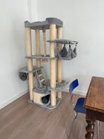 Katten krabpaal/ groot krabmeubel grijs, Ophalen, Zo goed als nieuw, Krabpaal