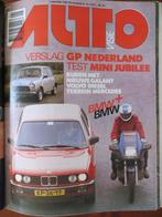 Autovisie 18 1984 GP Ned., Mini Jubilee, BMW 323i, BMW K 100, Ophalen of Verzenden, Nieuw, BMW