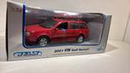 Volkswagen golf variant 2001 red welly 1.24, Hobby en Vrije tijd, Modelauto's | 1:24, Ophalen of Verzenden, Welly, A, A