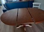 Uitschuifbare ronde eettafel, Huis en Inrichting, Tafels | Eettafels, Ophalen of Verzenden, Gebruikt