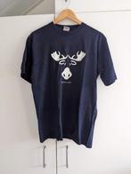 Heren shirt met eland, Niagara Falls, maat M, Ophalen of Verzenden, Gedragen, Maat 48/50 (M), Zwart