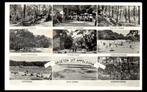 Oude Ansicht - Appelscha - Groeten uit Appelscha 1957 - Frl, Ophalen of Verzenden, 1940 tot 1960, Gelopen, Friesland