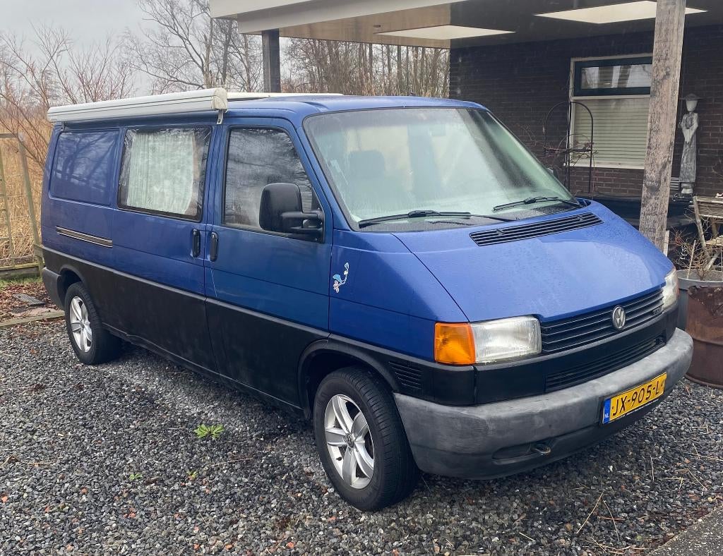 VW Transporter T4 2.5 TDI lang 1997, Auto's, Volkswagen, Particulier, Transporter, Radio, Schuifdeur, Trekhaak, Diesel, Euro 3