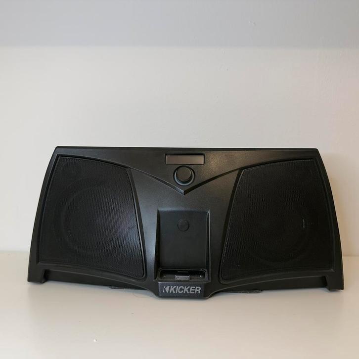 KICKER iK501 – High-End Docking Speaker met MASSIEF geluid, Audio, Tv en Foto, Luidsprekers, Front, Rear of Stereo speakers, 120 watt of meer