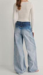 Hoge Wijde pijpen jeans van Reserved maat 40, Blauw, Ophalen of Verzenden, Zo goed als nieuw, W30 - W32 (confectie 38/40)