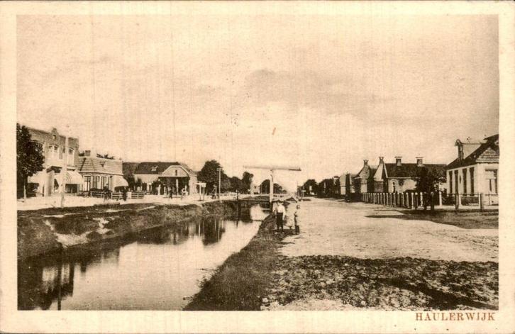 Haulerwijk - 2, Verzamelen, Ansichtkaarten | Nederland, Gelopen, Friesland, Voor 1920, Ophalen of Verzenden