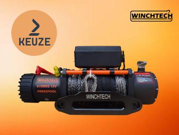 Elektrische Lier Winchtech 12v en 24v | 6100kg | Op voor beschikbaar voor biedingen