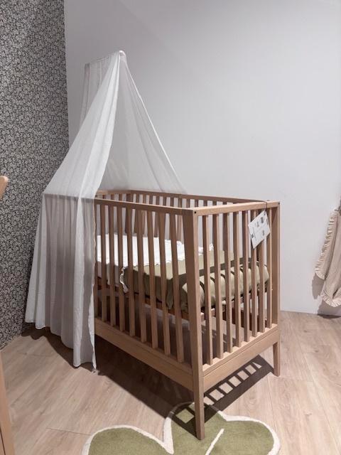 Leander Linea Oak kamer, Kinderen en Baby's, Babywiegjes en Ledikanten, Zo goed als nieuw, Wieg, Ophalen