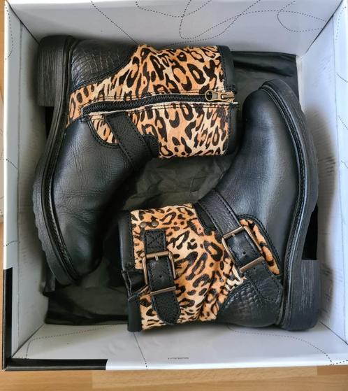 leren enkellaarzen van Bronx maat 36, Kinderen en Baby's, Kinderkleding | Schoenen en Sokken, Zo goed als nieuw, Laarzen, Jongen of Meisje