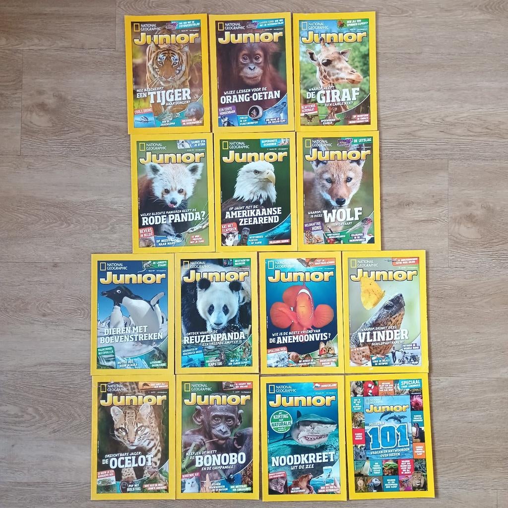 National Geographic Junior 2016/2017, Boeken, Tijdschriften en Kranten, Ophalen of Verzenden, Gelezen, Wetenschap en Natuur