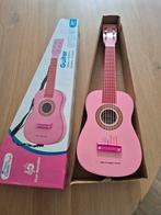 Roze Speelgoed Gitaar - New Classic Toys, Ophalen of Verzenden, Zo goed als nieuw, Klassieke of Spaanse gitaar