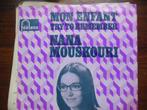 single nana mouskouri mon enfant 45rpm jukebox fontana 7inch, Gebruikt, 7 inch, Single, Ophalen of Verzenden