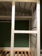 Leuk wit houten huisjes bed 90x200cm, Kinderen en Baby's, Kinderkamer | Bedden, Ophalen, 70 tot 85 cm, Zo goed als nieuw, Hoogslaper of Stapelbed