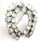 brooch Kristallen Glazen Armband Ketting Armbanden Oorbellen, Antiek en Kunst, Antiek | Glas en Kristal, Ophalen of Verzenden