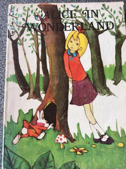 Vintage boekje  Alice in Wonderland, Boeken, Kinderboeken | Jeugd | 10 tot 12 jaar, Gelezen, Fictie, Ophalen of Verzenden