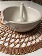 Antieke apothekers porseleinen vijzel Berlin, Antiek en Kunst, Ophalen of Verzenden