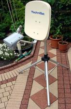 Komplete Campingset voor satellietontvangst zie beschrijving, Audio, Tv en Foto, Schotelantennes, Ophalen, Zo goed als nieuw, (Schotel)antenne