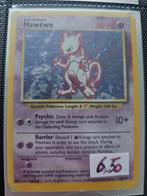Mewtwo Base Set 1998 - Played, Ophalen of Verzenden, Gebruikt, Losse kaart