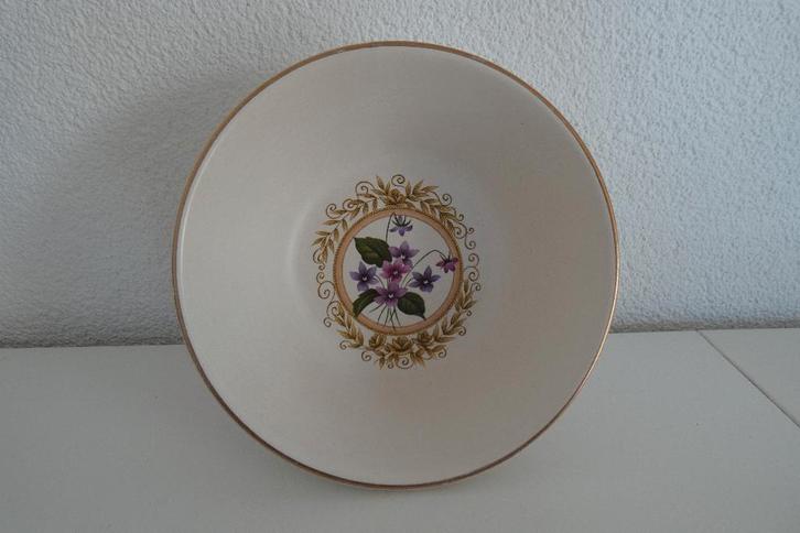 Schaaltje Flora Keramiek Gouda Holland plateel Monaco, Antiek en Kunst, Antiek | Keramiek en Aardewerk, Ophalen of Verzenden