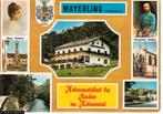 Ansichtkaart	Mayerling (Oostenrijk)	Heiligenkreuz	7-luik, Verzenden, 1960 tot 1980, Gelopen, Oostenrijk
