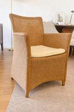 Lloyd Loom (eetkamer) stoelen 6 stuks zgan (prijs per stuk), Ophalen, Bruin, Riet of Rotan, Zo goed als nieuw