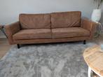 Stoere bruine bank eco leer!, Huis en Inrichting, Banken | Bankstellen, Ophalen, Zo goed als nieuw, Leer, 150 tot 200 cm