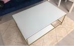 Salontafel met glasplaat (pandrup), Huis en Inrichting, Tafels | Salontafels, Ophalen, 100 tot 150 cm, 50 tot 100 cm, Zo goed als nieuw
