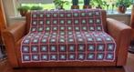 Nieuwe gehaakte sprei, deken, woondeken, plaid 40% wol, Ophalen of Verzenden, Nieuw