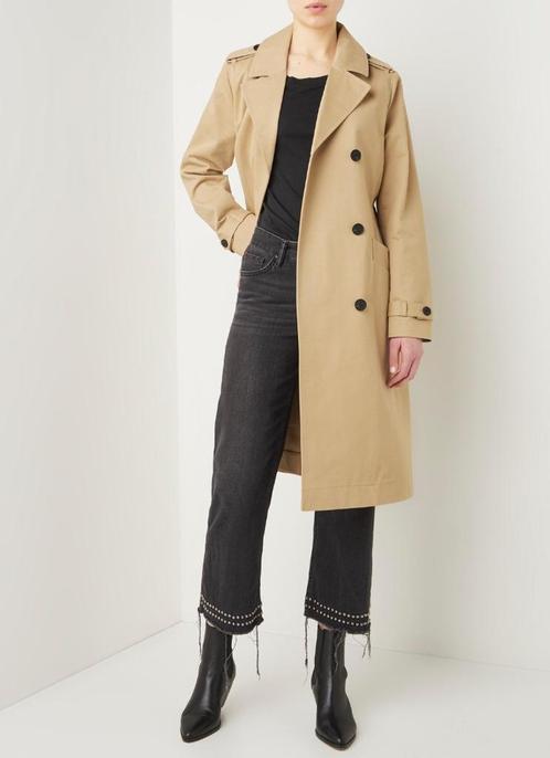 Nieuw aAlsaints regenjas trenchcoat maat L van 379 v 159€, Kleding | Dames, Jassen | Zomer, Nieuw, Maat 42/44 (L), Beige, Ophalen of Verzenden