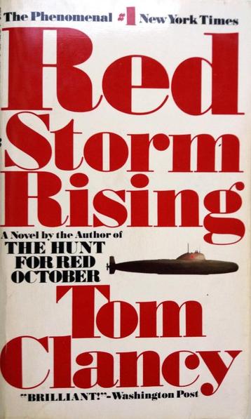 Tom Clancy - Red Storm Rising (ENGELSTALIG) beschikbaar voor biedingen
