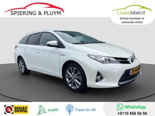 Toyota Auris Touring Sports 1.8 Hybrid Lease pro | Leder | P, Auto's, Toyota, Bedrijf, Te koop, Auris, ABS, Achteruitrijcamera