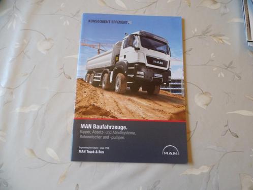 MAN bouwvoertuigen, Boeken, Auto's | Folders en Tijdschriften, Zo goed als nieuw, Overige merken, Verzenden
