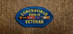 Coronavirus Veteraan Strijk Patch, Ophalen of Verzenden, Nieuw, Generic