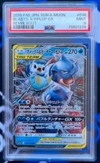 Blastoise Piplup GX 016/064 RR PSA 9, Zo goed als nieuw, Verzenden