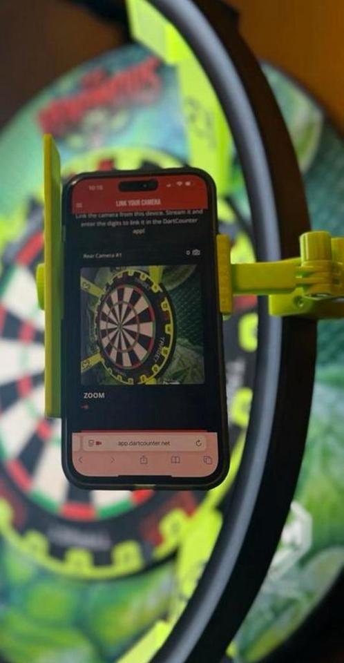 Telefoonhouder Target Omni / Winmau Plasma / Target Corona🎯, Sport en Fitness, Darts, Nieuw, Pijlen, Ophalen of Verzenden