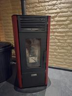 Qlima Pelletkachel Viola 85S - 7.6kW - Rood, Ophalen, Overige brandstoffen, Pelletkachel