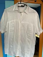 mooi wit linnen bloesje Vechy 46 is meer 44 zgan, Kleding | Dames, Verzenden, Wit, Maat 42/44 (L), Zo goed als nieuw