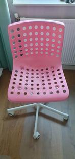 Roze Bureau Stoel gratis ophalen, Ophalen, Gebruikt, Roze
