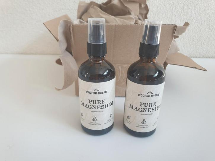 Modern Native | Pure Magnesium Spray | Set van 3 | Nieuw, Sport en Fitness, Gezondheidsproducten en Wellness, Nieuw, Ophalen of Verzenden